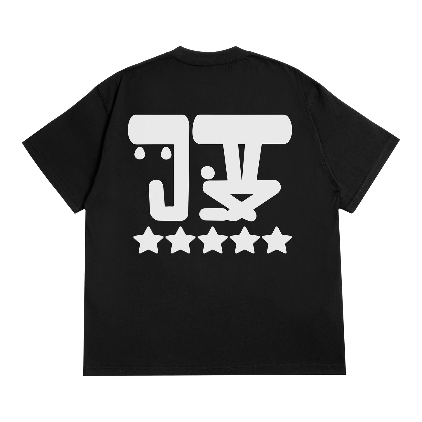 5-STAR UNIFORM STANDARD SHORT SLEEVE TEE - BLACK