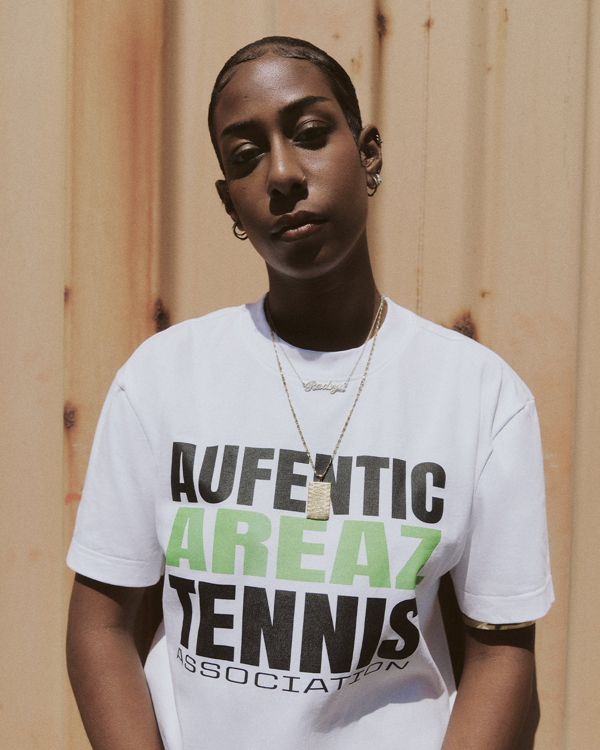 AUFENTIC AREAZ SHORT SLEEVE TEE - WHITE