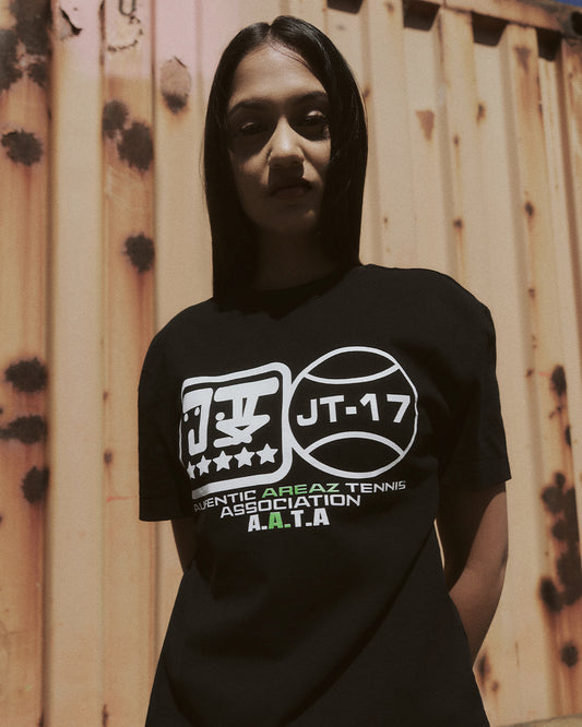 A.A.T.A SHORT SLEEVE TEE - BLACK