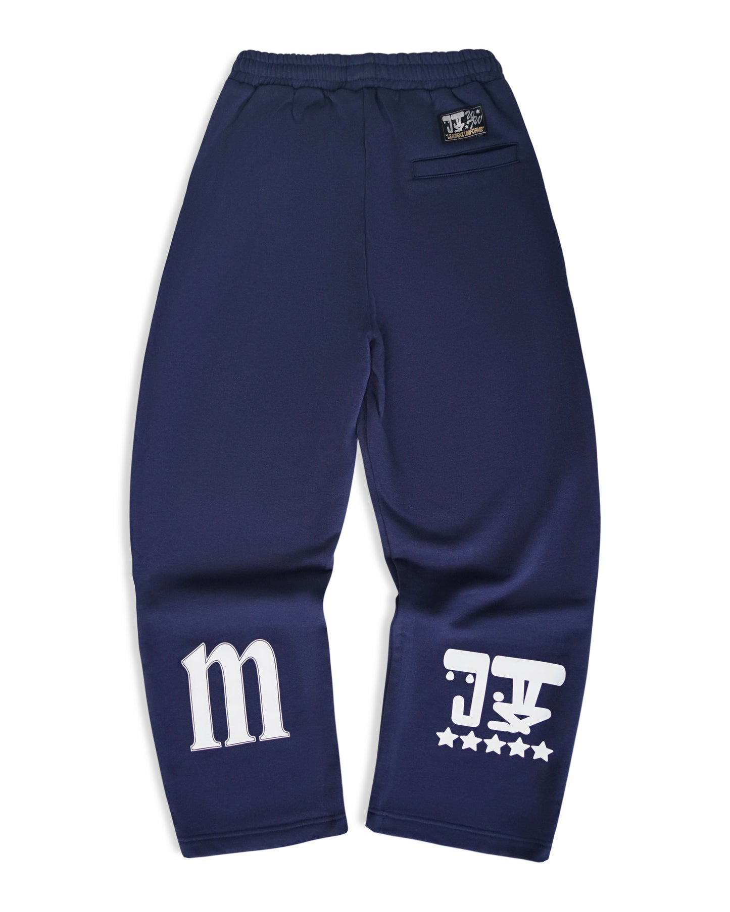 MTN x JUDAH BALANCE OF LIFE SWEATPANTS - NAVY BLUE