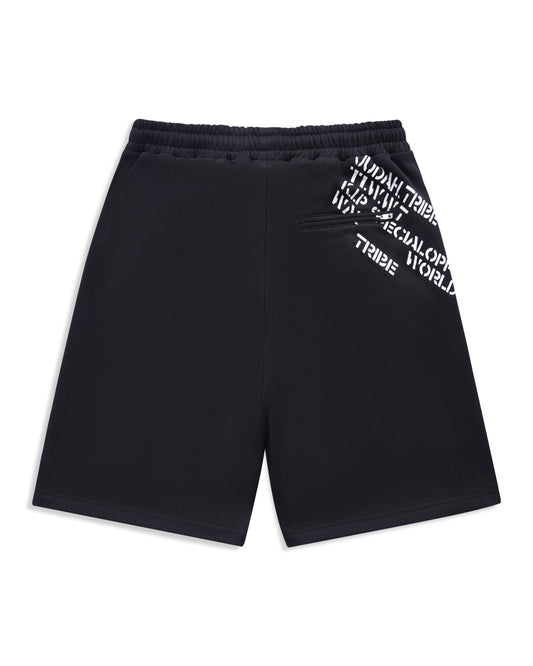 UNIFORME FLEECE SHORTS BLACK