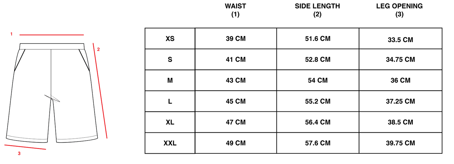 UNIFORME FLEECE SHORTS BLACK