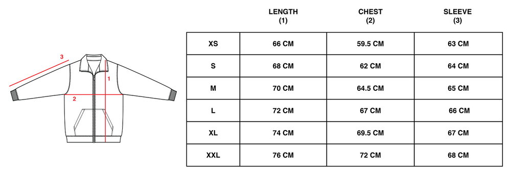 JEEDLES WWT SCUBA JACKET - BLACK/YELLOW size chart
