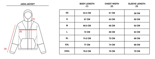 JADA HALFTONE JACKET - BLACK