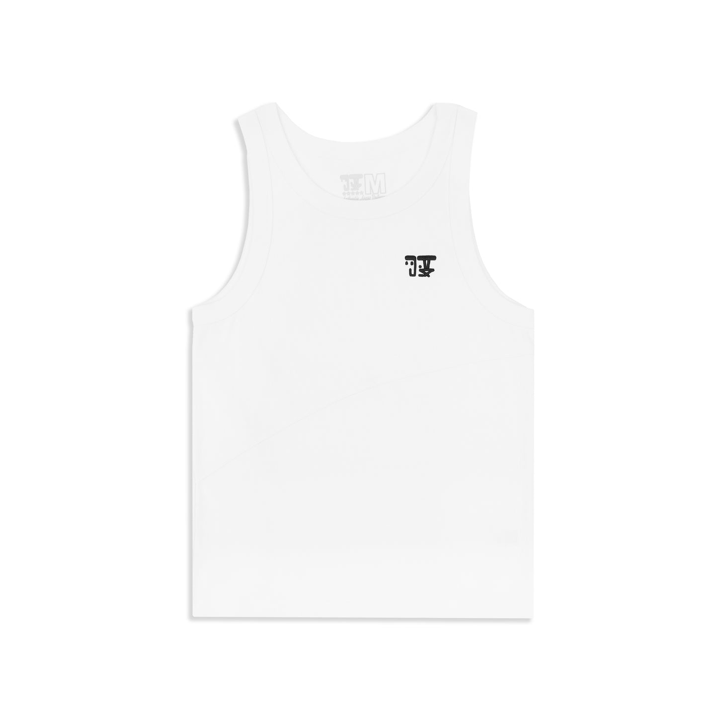 THE HENCHEST RIBBED TANK - WHITE