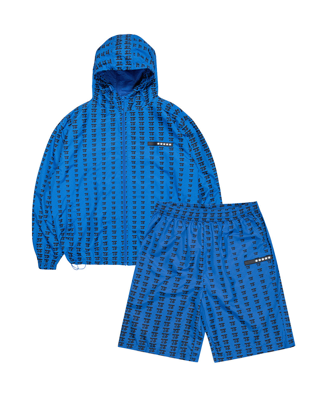 JADA HORIZON JACKET + SHORTS - BLUE