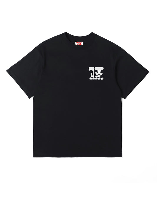 5-STAR UNIFORM STANDARD SHORT SLEEVE TEE - BLACK