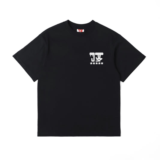 5-STAR UNIFORM STANDARD SHORT SLEEVE TEE - BLACK