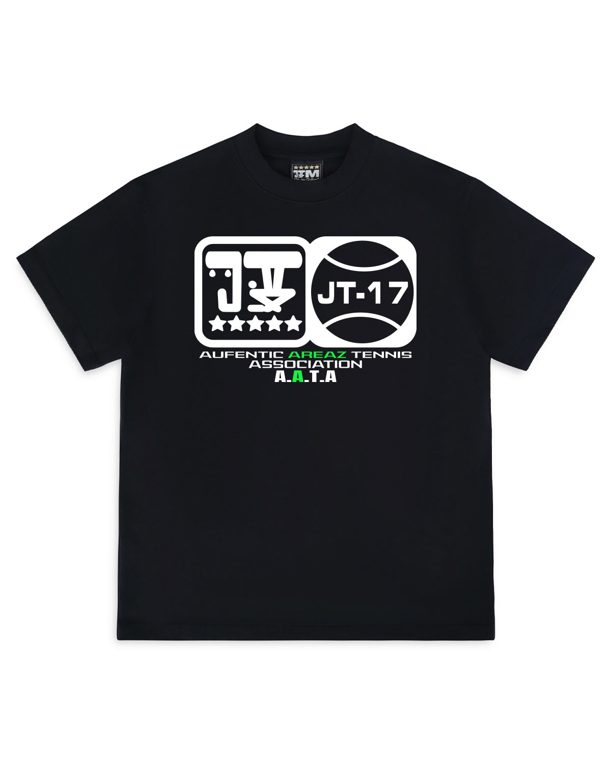 A.A.T.A SHORT SLEEVE TEE - BLACK