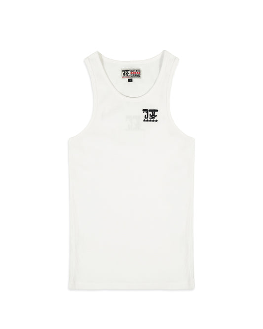 BIG BOSS TANK TOP - WHITE | 3 FOR $90