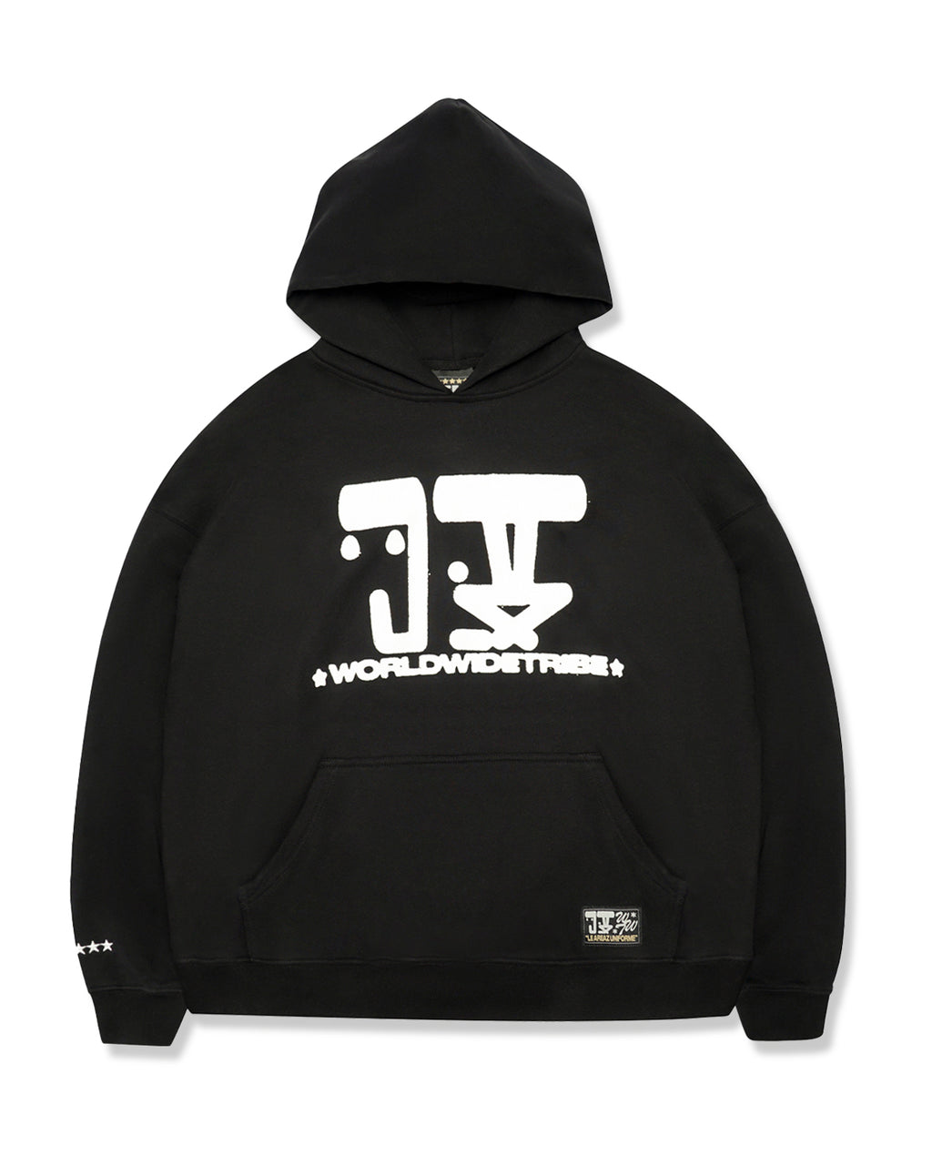 5 STAR - WWT LOGO UNIFORM HOODIE BLACK