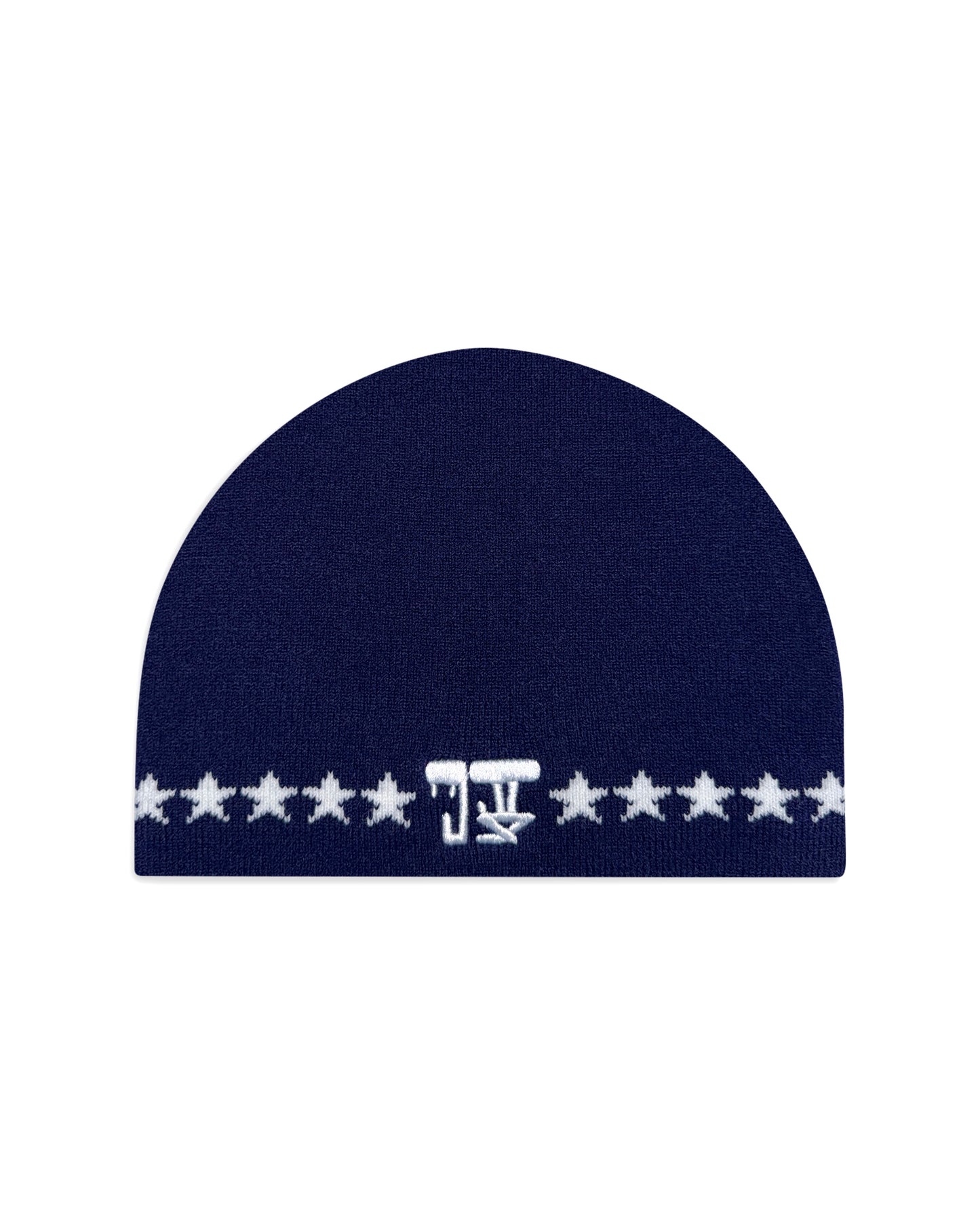 WWT ALL STAR BALD BEANIE NAVY BLUE - OSFA