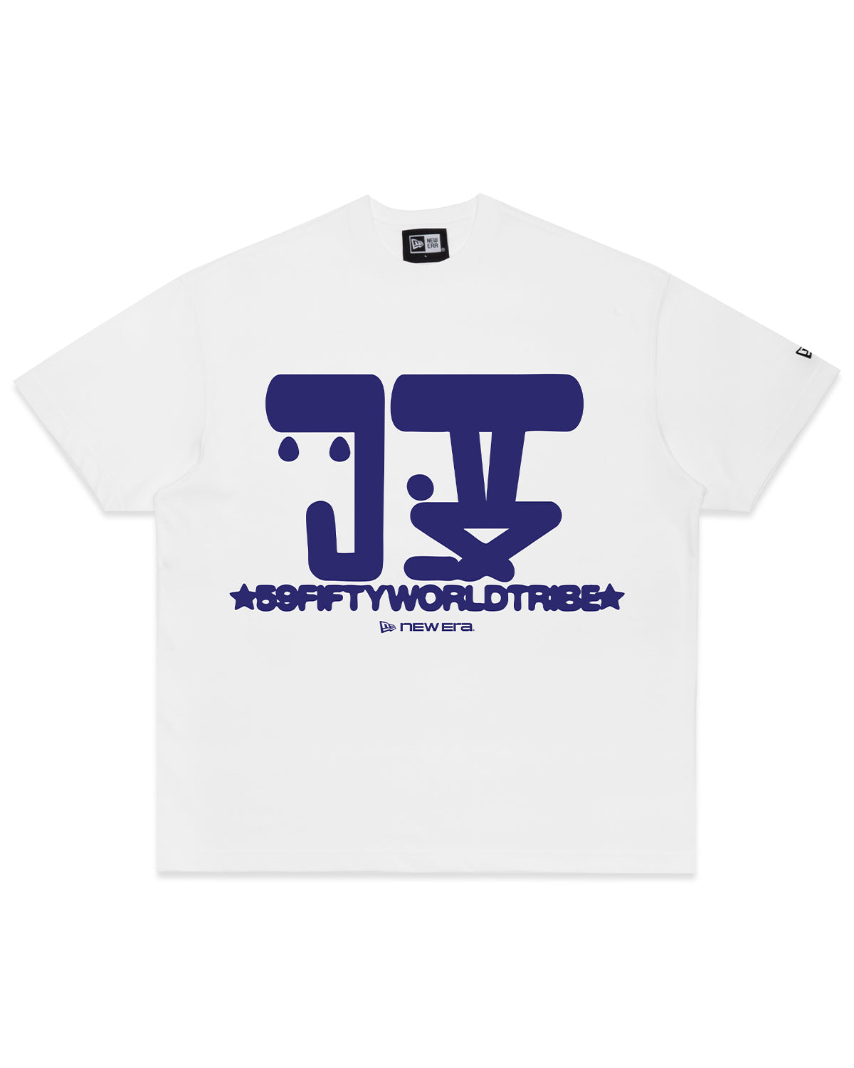 NEW ERA x JUDAH. 59FIFTY WWT SHORT SLEEVE TEE - WHITE