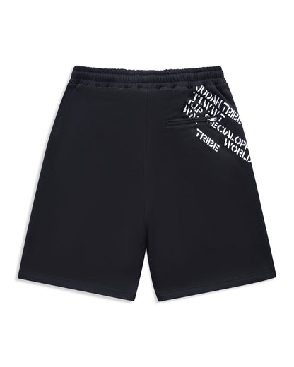 UNIFORME FLEECE SHORTS BLACK