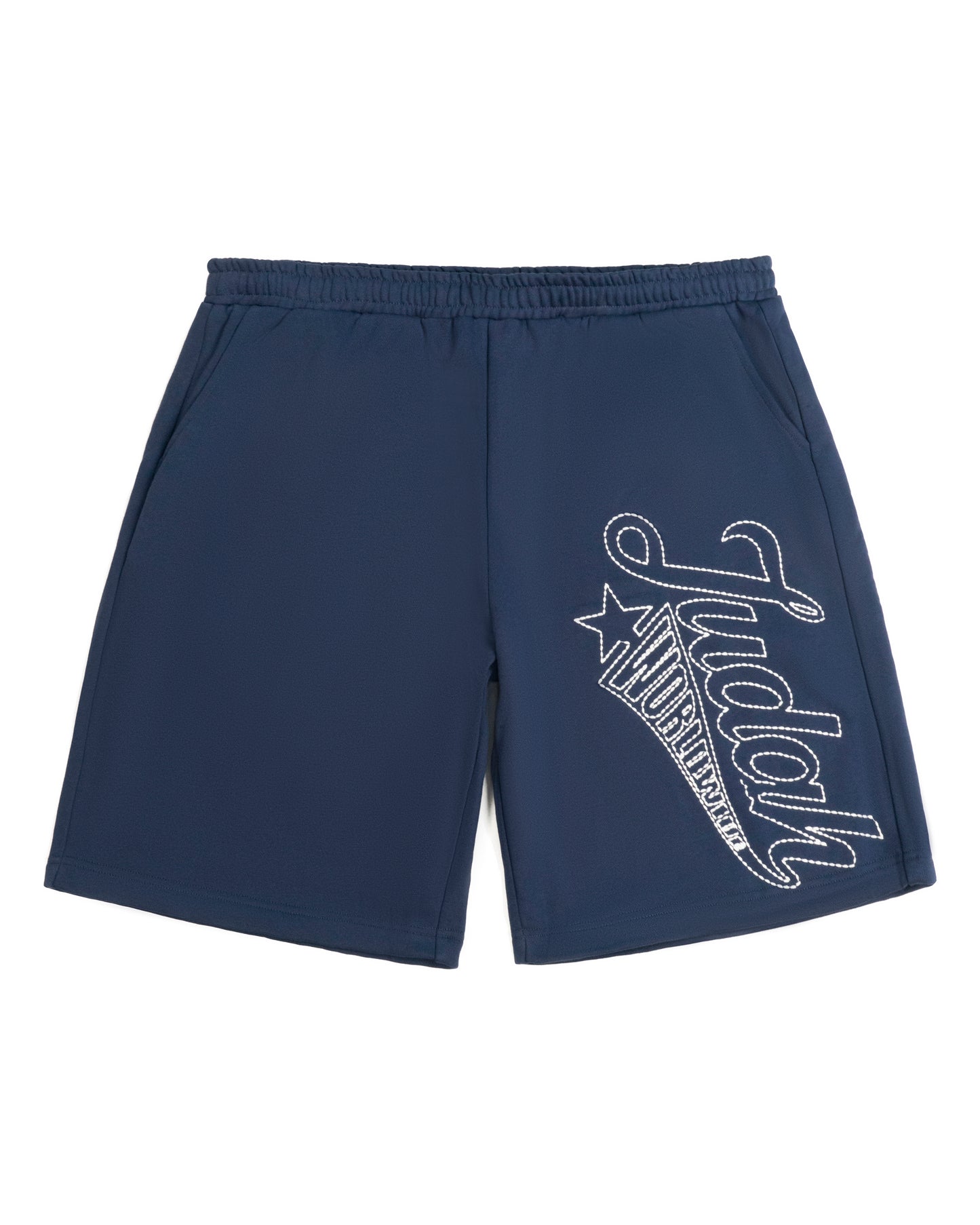 HOTWHEELS EMBROIDERED SHORTS NAVY BLUE