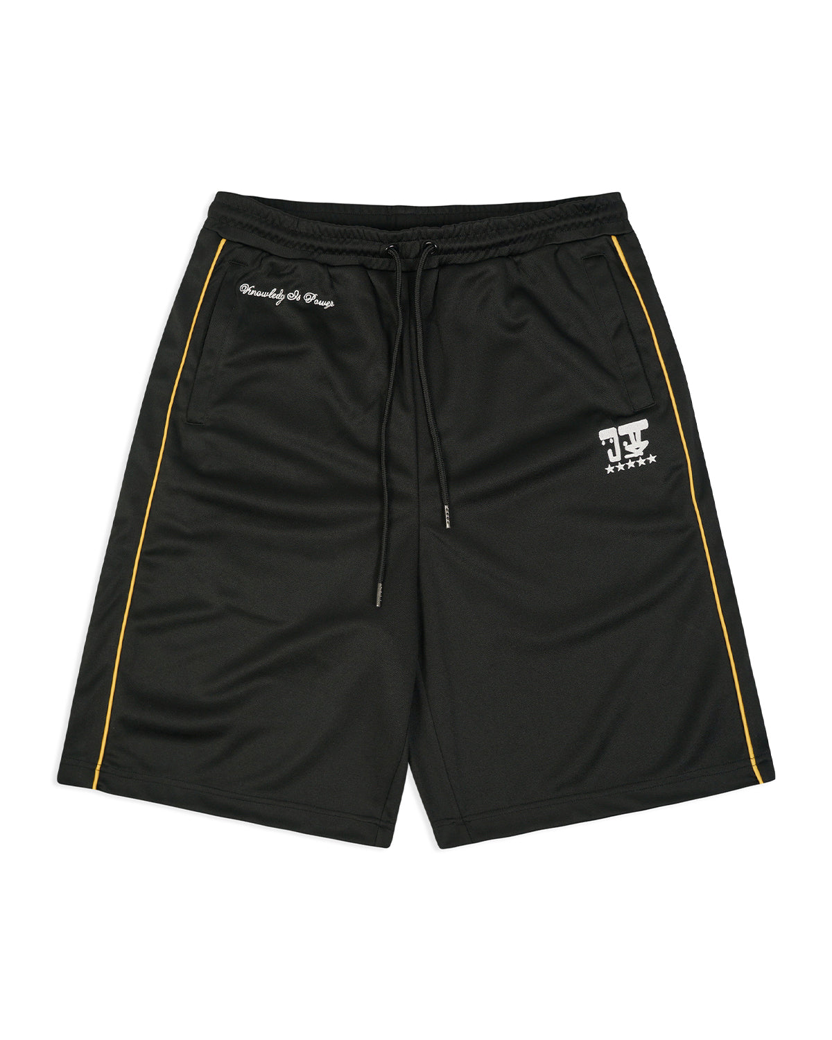 JEEDLES WWT SCUBA SHORTS - BLACK / YELLOW