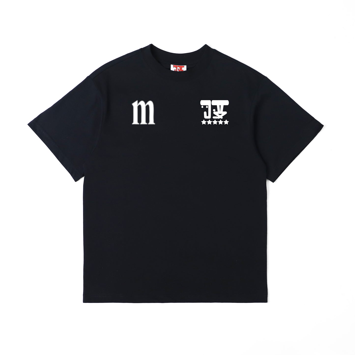 MTN x JUDAH. BALANCE OF LIFE SHORT SLEEVE T-SHIRT BLACK