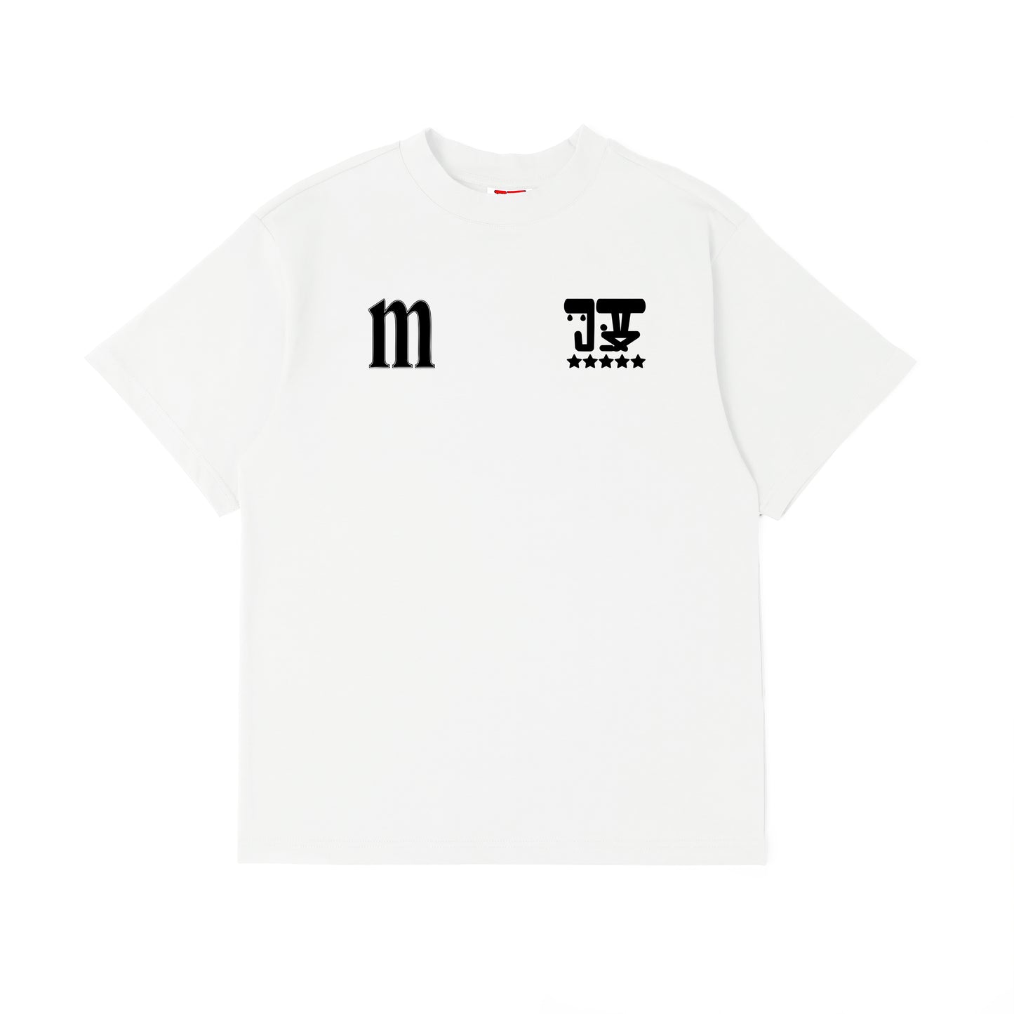 MTN x JUDAH. BALANCE OF LIFE SHORT SLEEVE T-SHIRT WHITE