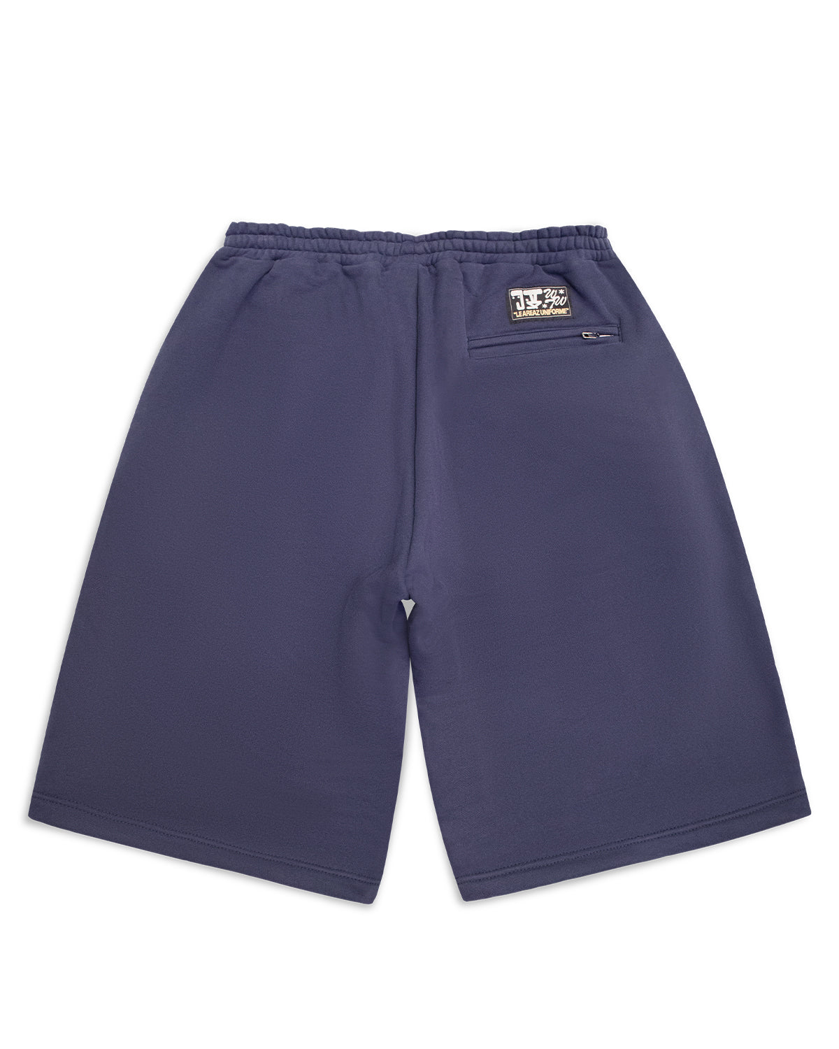 WWT LOGO FLEECE SHORTS - NAVY BLUE