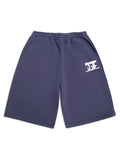 WWT LOGO FLEECE SHORTS - NAVY BLUE