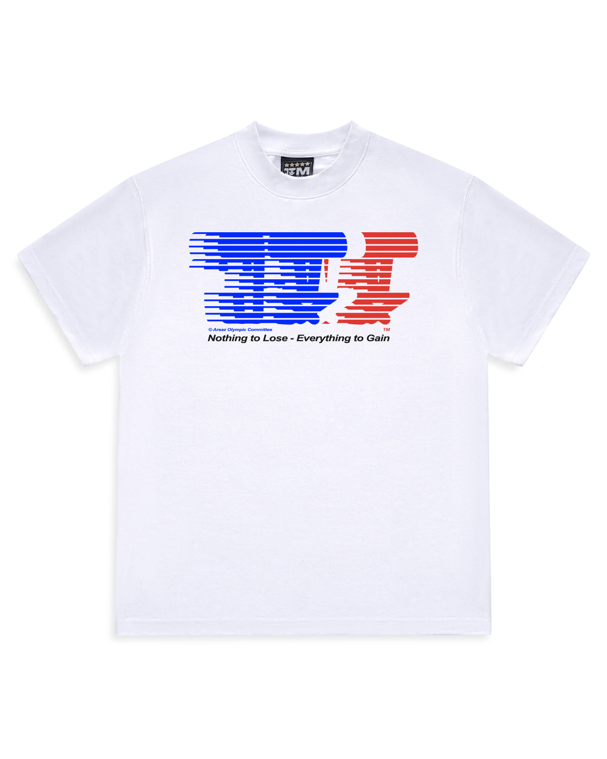 JOLYMPICS SHORT SLEEVE TEE - WHITE