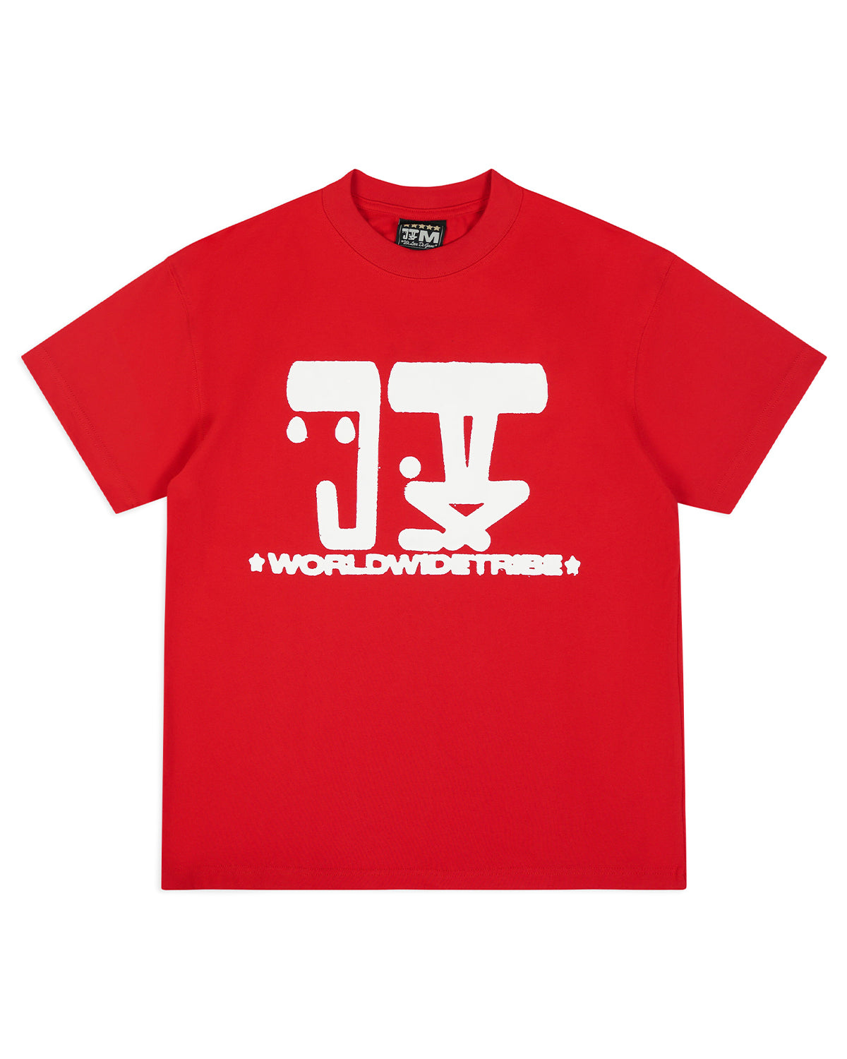 WWT LOGO SHORT SLEEVE TEE - RED/WHITE
