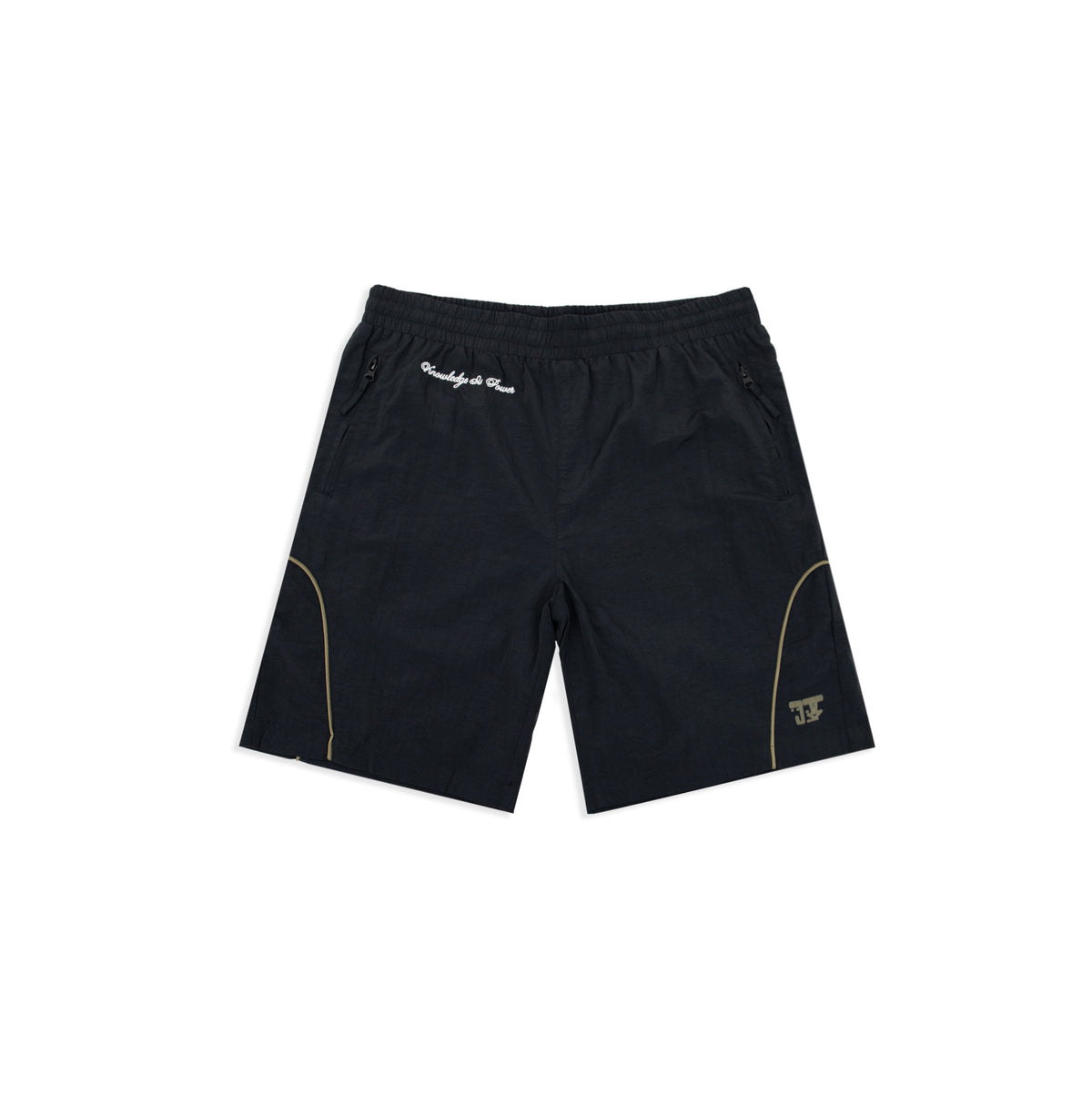 MILITANT MINDED KIP TRACK-SHORTS - ARMY GREEN/GREY/BLACK