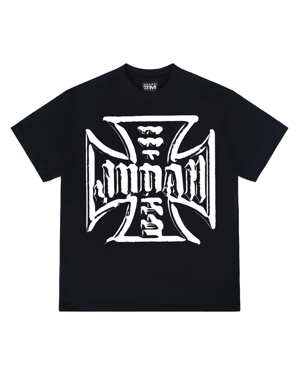 SOUF CHOPPER SHORT SLEEVE TEE - BLACK/WHITE