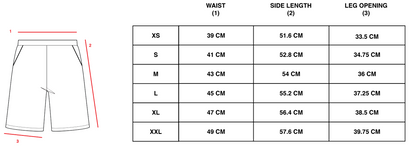 UNIFORME FLEECE SHORTS BLACK