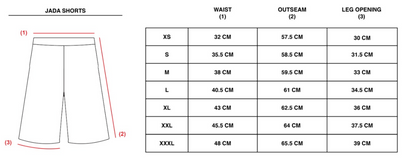 JADA HALFTONE SHORTS - BLACK