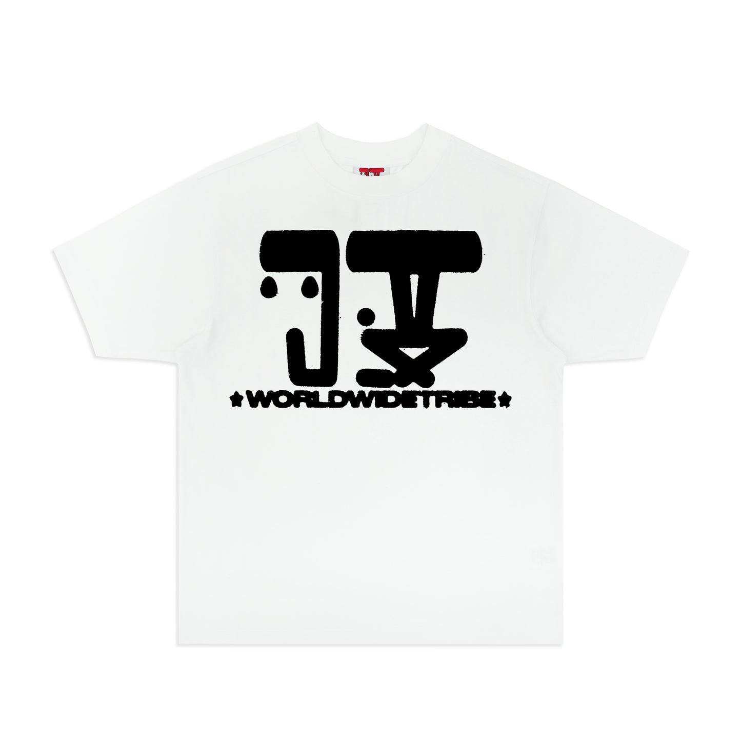 WWT LOGO SHORT SLEEVE TEE WHITE/BLACK