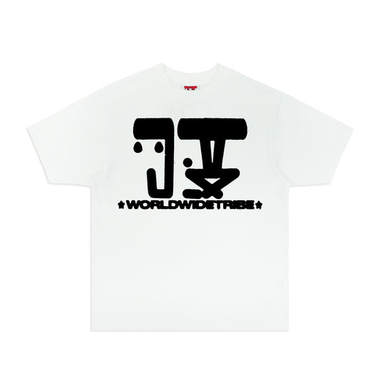 WWT LOGO SHORT SLEEVE TEE WHITE/BLACK