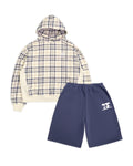 WWT TRIBE UNIFORM HOODIE + SHORTS - NAVY BLUE