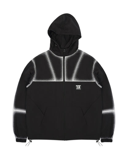 JADA HALFTONE JACKET - BLACK