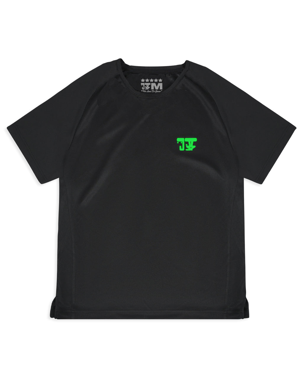 MILITANT ACTIVE SHIRT - BLACK/GREEN