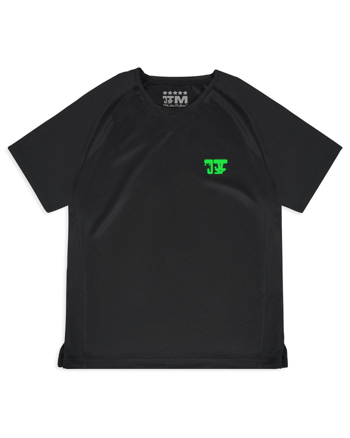 MILITANT ACTIVE SHIRT - BLACK/GREEN