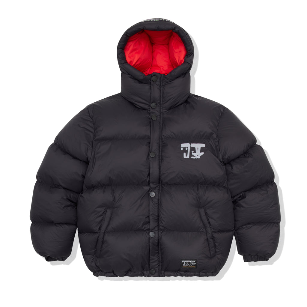 BIG BP PUFFER JACKET BLACK