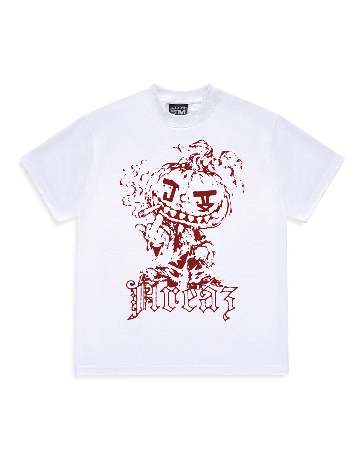 PIMPIN PUMPKIN SHORT SLEEVE TEE - WHITE
