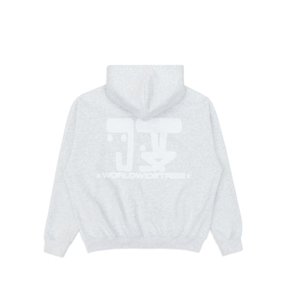 WWT LOGO ZIP UP - HEATHER GREY