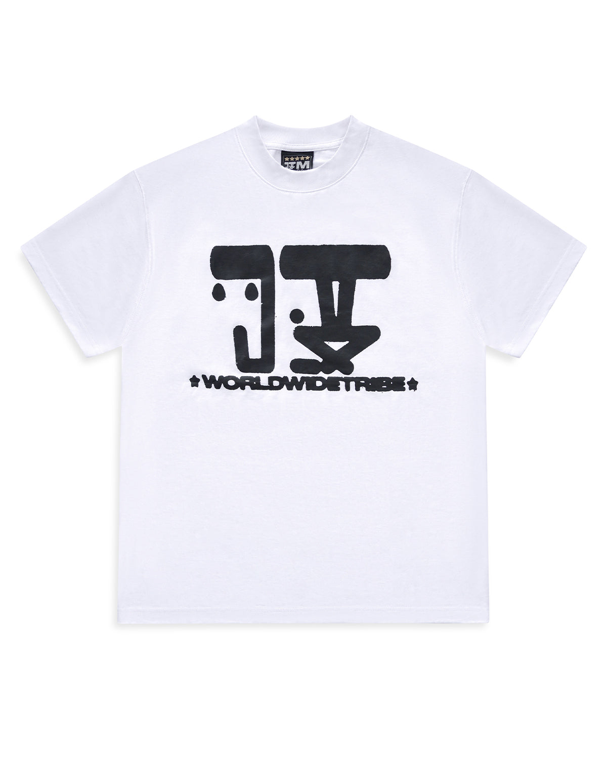 WWT LOGO SHORT SLEEVE TEE WHITE/BLACK