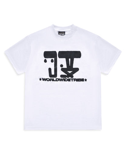 WWT LOGO SHORT SLEEVE TEE WHITE/BLACK