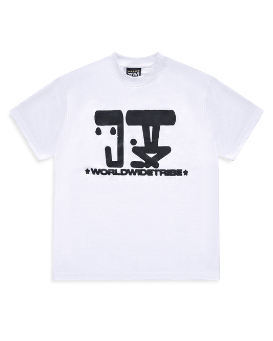 WWT LOGO SHORT SLEEVE TEE WHITE/BLACK